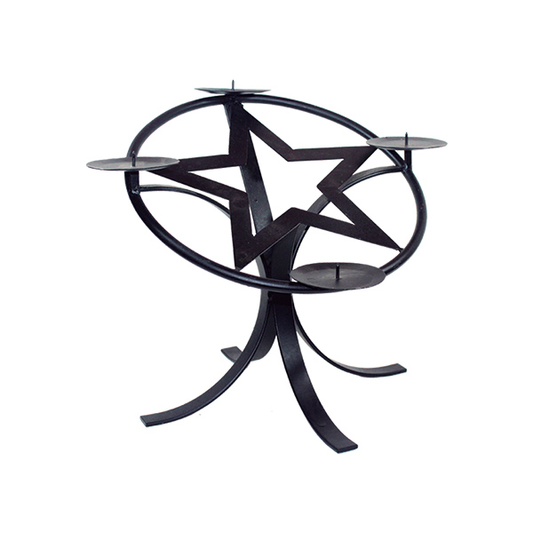 Castiçal do Advento Mesa (Modelo Estrela)